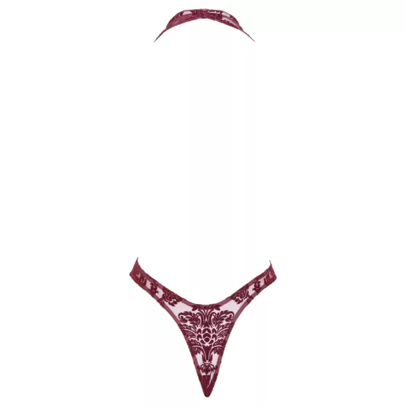 Noir Kink Royal - body transparent - rouge