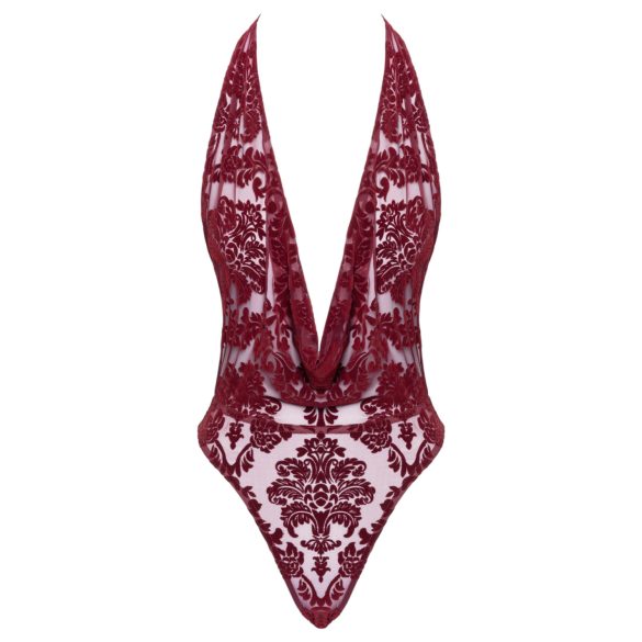 Noir Kink Royal - body transparent (rouge) - L