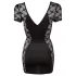 Cottelli - Robe nuisette dentelle nœud - noire - L