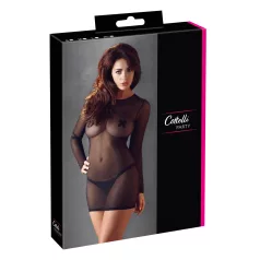 Cottelli - robe transparente - noir