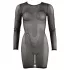 Cottelli - robe transparente - noir - L