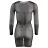 Cottelli - robe transparente - noir - XL