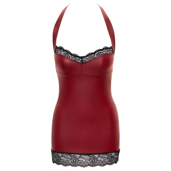 Cottelli - mini-robe brillante (rouge) - XL