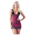 Cottelli - robe moulante lacée - rouge - lingerie sexy - M