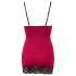 Cottelli - robe moulante lacée - rouge - lingerie sexy - M