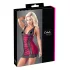 Cottelli - robe moulante lacée - rouge - lingerie sexy - L