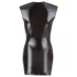 Cottelli - robe moulante sans manches brillante - noir - M