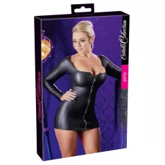   Cottelli - robe de soirée femme - fermeture éclair strass - noir
