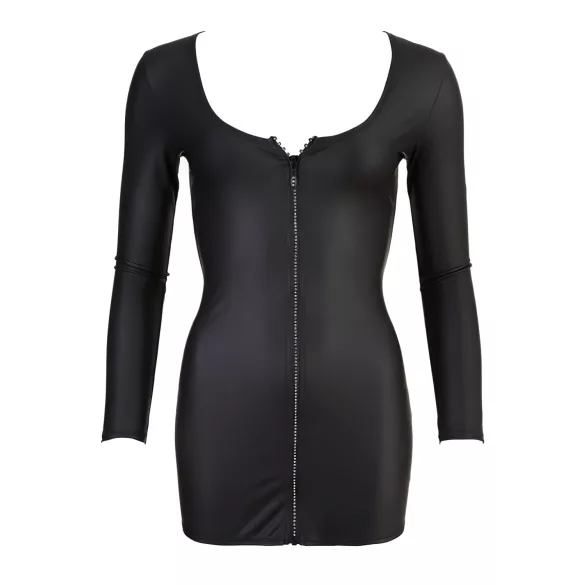 Cottelli - robe de soirée femme - fermeture éclair strass - noir - XL