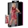 Cottelli Party - mini-robe brillante sans manches à fermeture éclair (rouge) - XL