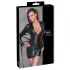 Cottelli Bondage - Robe effet brillant avec liens - noir - M