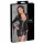 Cottelli Bondage - Robe effet brillant avec liens - noir - L