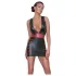 Cottelli Party - Robe moulante rayée (noir-rouge) - XL