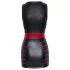 Cottelli Party - Robe moulante rayée (noir-rouge) - XL
