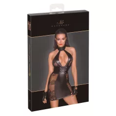 Noir - robe mini lacée (noire)