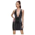 Cottelli Party - Robe serpent noire - L