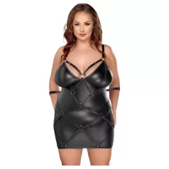 Cottelli - Robe grande taille avec menottes - noir