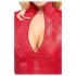 Cottelli - robe courte effet serpent - rouge