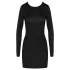 Cottelli - robe mini dos nu - noire