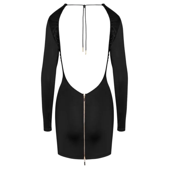 Cottelli - robe mini dos nu - noire