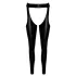 Noir - bas brillants ouverts - noir
