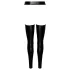 Noir - bas brillants ouverts - noir