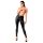 Noir - pantalon long brillant (noir) - M