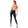Noir - legging long brillant - noir - M