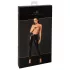 Noir - legging long brillant - noir - M