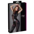 Cottelli - Combinaison courte brillante - manches courtes - noir - S
