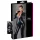 Cottelli Plus Size - combinaison moulante manches longues brillante - noir - 4XL