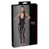 Cottelli Party - Combinaison corset à col (noir) - L