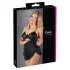 Cottelli - Babydoll sexy volanté - noir - XXL