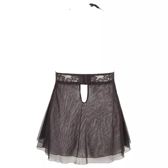 Cottelli - Babydoll grande taille dentelle - noir