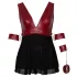 Cottelli Bondage Plus Size - babydoll rouge