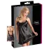 Cottelli - Nuisette satin - noire - XXL