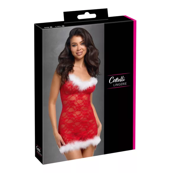 Cottelli - mini-robe de Noël (rouge)