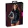 Cottelli - top femme manches longues brillant - noir - M