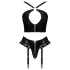 Black Level - ensemble croisé sexy - noir