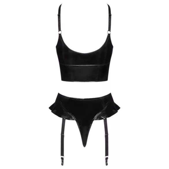 Black Level - ensemble croisé sexy - noir