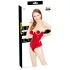 Black Level - corset vinyle rouge