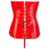 Black Level - corset vinyle rouge - L