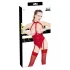 Black Level - body ouvert tour de cou - rouge - L