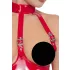 Black Level - body ouvert tour de cou - rouge - L
