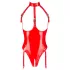 Black Level - body ouvert tour de cou - rouge - L