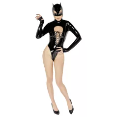 Black Velvets - body Batwoman manches longues - noir