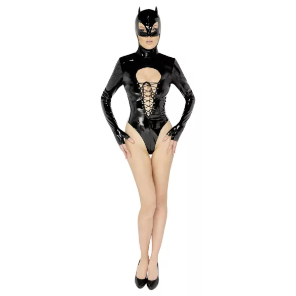 Black Velvets - body Batwoman manches longues - noir - XL