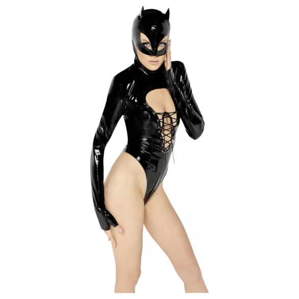Black Velvets - body Batwoman manches longues - noir - XL