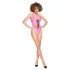 Black Level - body en vinyle pour femmes (rose) - L