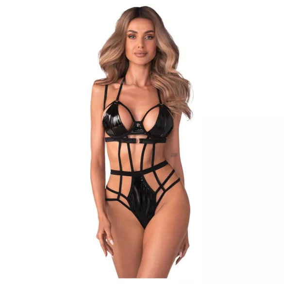 Obsessive - body à bretelles - noir